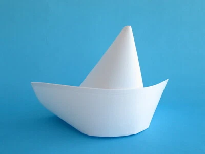 AUTHENTIC THE SISTERS OF MERCY NURSE CAP VINTAGE UNIFORM COSTUME HAT WHITE CONE - Image 1 of 4