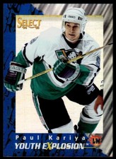 1994-95 Select Youth Explosion Paul Kariya Anaheim Mighty Ducks #YE5 R44