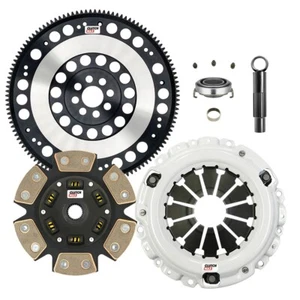 CM STAGE 3 CLUTCH KIT+LIGHTWEIGHT FLYWHEEL fits ACURA RSX HONDA CIVIC Si K20 K24 - Picture 1 of 11