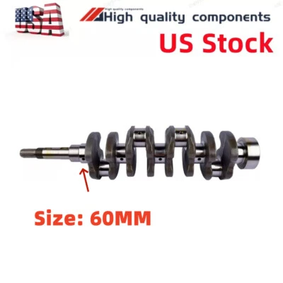 Crankshaft STD 60mm For Kubota V2203 V2203E V2203B V2203T V2203-M-IDI Engine - Image 1 of 3
