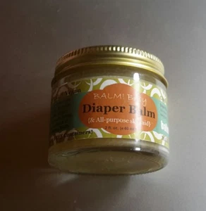 BALSAM! Baby Windelbalsam natürlicher Hautausschlag & Allzweck-Hauthilfe {2 Unzen/60 ml GLAS...  - Bild 1 von 2