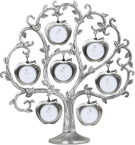 TRIXES Family Tree Photo Frame NEW Multi Picture Frame Apple Tree Picture Frame - Picture 1 of 8