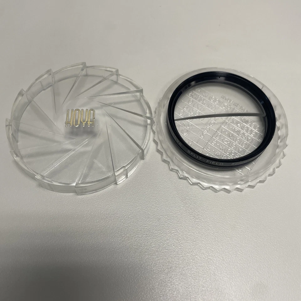 Hoya 52mm Split Field Filter Lens Made In Japan Comes With Case Photography - Image 1 of 4