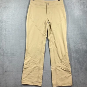 Athleta Pants Womens Sz 8 Tan Low Rise Outdoor Hiking Stretch - Picture 1 of 12