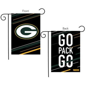 Green Bay Packers Slogan Garden Flag NFL Licensed 12.5" x 18" Briarwood Lane - Picture 1 of 2