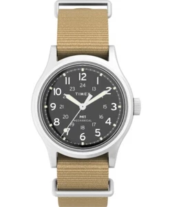 New Timex Military MK1 Hand Wind Beige TW2Y12000 Watch - Picture 1 of 5