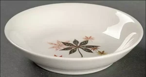 VTG Shenango Fruit Dessert Sauce Bowl MCM Calico Leaves by Peter Terris 1950s - Picture 1 of 3
