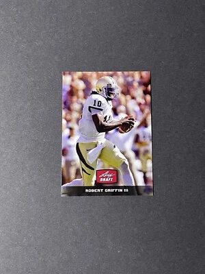 Tarjeta de novato Leaf Draft Robert Griffin III 2012 #RHIII-3 - Washington Redskins Foto 1 de 2