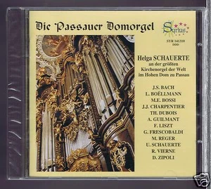 HELGA SCHAUERTE CD NEUE WELTGRÖSSTE KIRCHENORGEL / BACH / LISZT / REGER / VIERNE - Bild 1 von 1