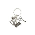 I Love Sewing Charm Keyrings - Choice of 3 Designs - Fun Gift Idea for Any Sewer