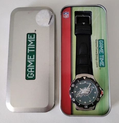 Philadelphia Eagles NFL Game Time New  Agent Series Wrist Watch & Case Cover