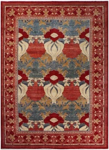 10'0"" x 13'10"" Fuß afghanischer Oushak handgeknüpfter orientalischer Wollteppich - Bild 1 von 7