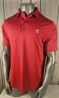 FootJoy Polo Shirt Mens Large Red Golf Ridgewood Country Club Waco TX  - Image 1 of 4
