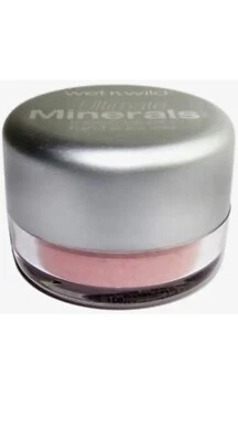 WET N WILD ULTIMATE MINERALS LOOSE POWDER BLUSH 166 ROSE SHIMMER PINK HTF RARE - Image 1 of 4