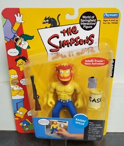 The Simpsons RAGIN' WILLIE World of Springfield Interactive Figure - Picture 1 of 2
