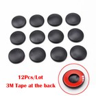 12x Universal Car Interior Accessories Door Lock Screw Protector Cover Cap Trim