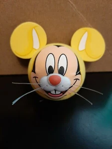 DISNEY MICKEY MOUSE “BUNNY” EASTER/SPRING Yellow ANTENNA BALL NEW - Picture 1 of 2