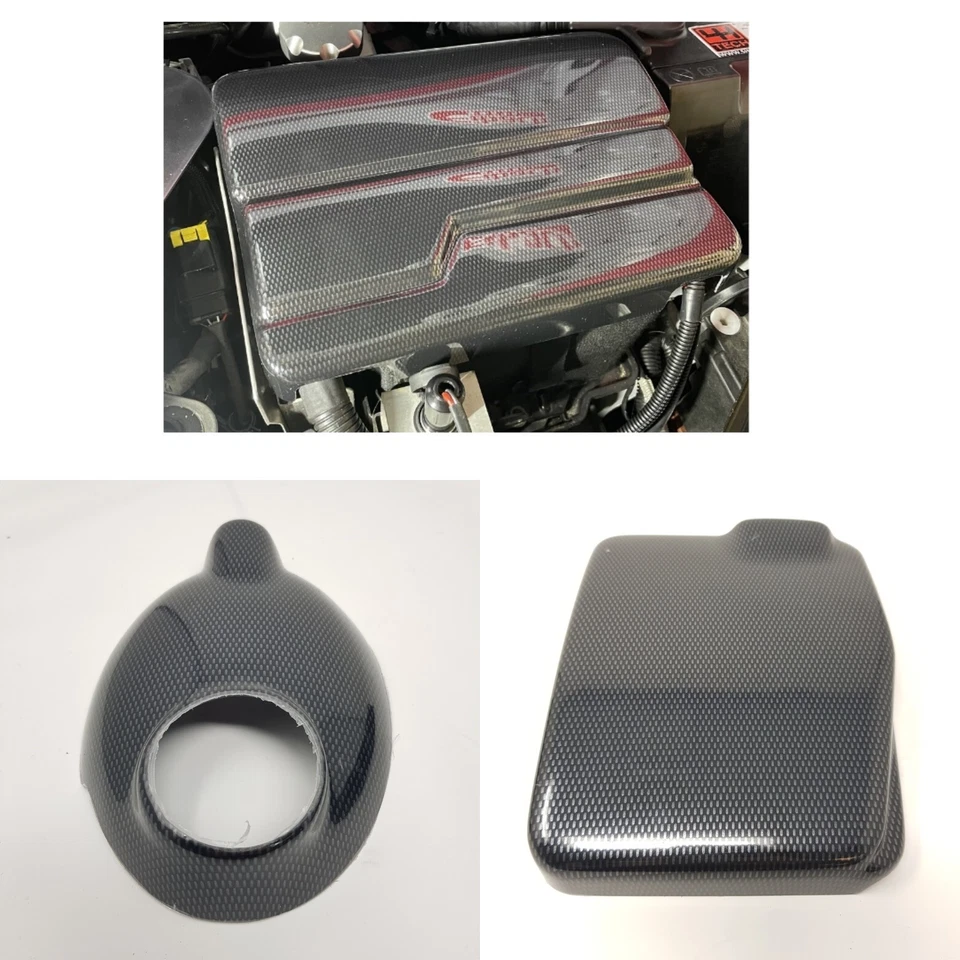 Mk4 Renault Clio RS Kit vestibilità vano motore - Effetto fibra di carbonio plastica - Immagine 1 di 1