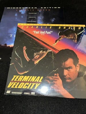 CHARLIE SHEEN 2 Laserdisc Lot ~ Terminal Velocity (New) The Arrival ~ Widescreen - Image 1 of 4
