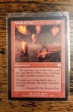 Words Of War NM RARE ONSLAUGHT Magic The Gathering MTG Vintage 2002 RARE