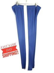 🔥🔥TEK-GEAR Women's Navy Blue Yoga Pants XL Mesh Cool wick dry stretch❄❄ - Picture 1 of 8