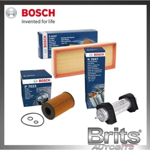 PARA AUDI Q5 2.0 TDI MK1 8R 2012-2015 - KIT DE SERVICIO BOSCH FILTROS ACEITE AIRE COMBUSTIBLE - Imagen 1 de 11