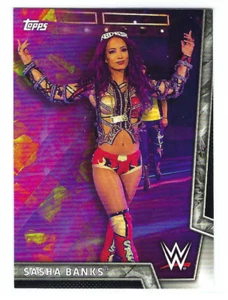SASHA BANKS 2018 TOPPS WWE WOMEN'S DIVISION WRESTLING - CARD NO. 28 - Bild 1 von 1