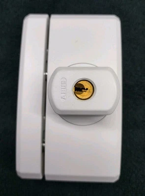 ABUS Fenster- und Türsicherung FTS96, weiß, Schlüssel AL0089, gebraucht - Bild 1 von 4