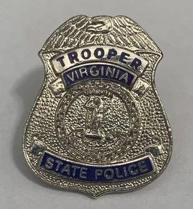 Virginia State Police Trooper Pin for Hat Or Lapel Collectible - Picture 1 of 3