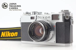 [Fast neuwertig] Nikon S2 analoge Sucherkamera 35 mm H 5 cm 50 mm F2 Objektiv aus Japan - Bild 1 von 16