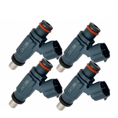 4X Fuel Injectors FOR Kawasaki KX450F 09-15 KFX450R 08-14 Ninja ZX14 ZX10R 06-07 - Image 1 of 4