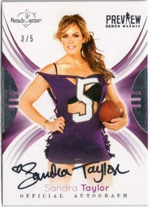 2014 Benchwarmer Sandra Taylor Autograph Card #70 /5 - Picture 1 of 1