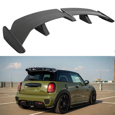 Alerón trasero de fibra de carbono para Mini Cooper Hatchback 54" labio de ala estilo PRO Foto 1 de 4