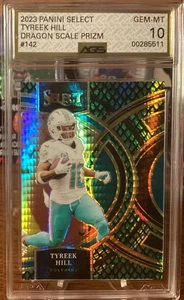 2023 Panini Select Dragon Scale #142 Tyreek Hill 28/70 AGS 10 GEM MINT🔥 - Bild 1 von 2