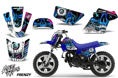Pegatinas gráficas + #calcomanías PLT para Yamaha PW50 1990-2022 FRENZY DRK U Foto 1 de 3