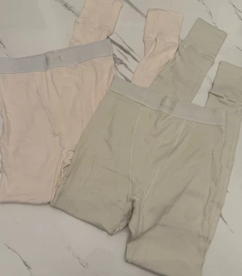 Leggings de salón suaves en contraste marfil Skims | S Foto 1 de 3