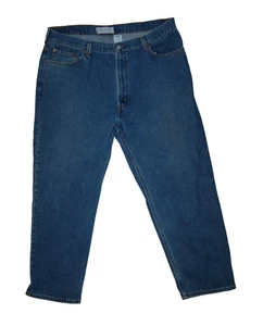 Jean Levis 550 42x30 para hombre azul calce relajado pierna recta lavado medio denim - Imagen 1 de 9