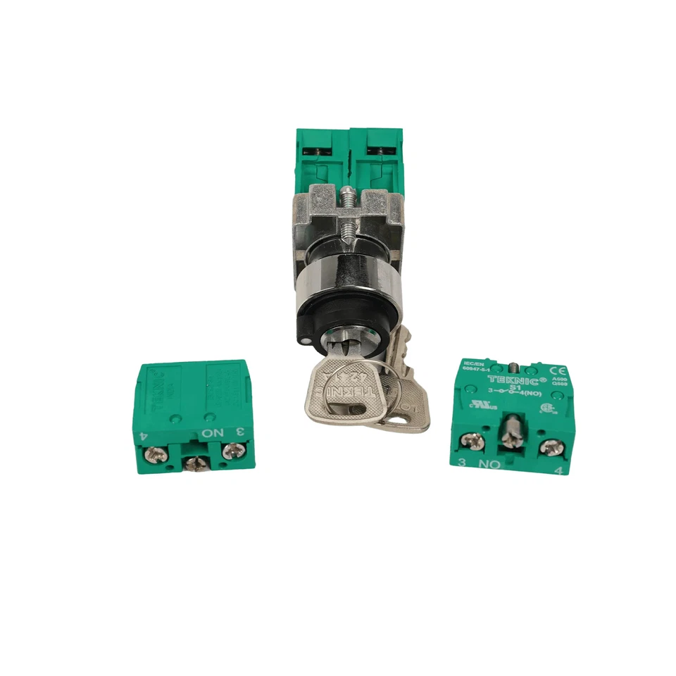 Interruptor de llave Haulotte / Keycontacts 3 Pos 2901015410 Foto 1 de 1