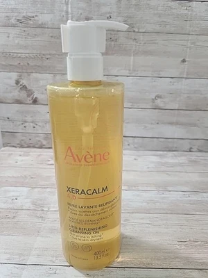 Aceite limpiador reponedor de lípidos Avene XeraCalm A.D 13,5 oz 400 ml  Foto 1 de 3