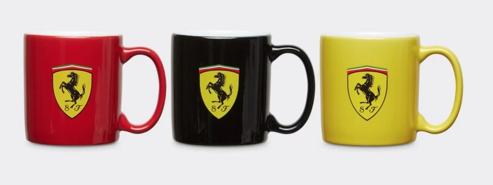 Ferrari Espresso Cups Set of 3 - Image 1 of 1