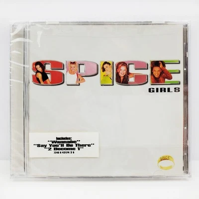 Spice Girls Self Titled CD Original 1997 US Pop Compact Disc 90s Sealed Foto 1 de 4