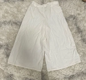 Eden’s bouquet fine things white linen pants size 6 years - Picture 1 of 3