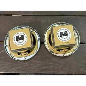Paar Muntz Stereoanlagen 4 Zoll 8 Ohm Lautsprecher mit quadratischen Treibern Japan - Bild 1 von 2