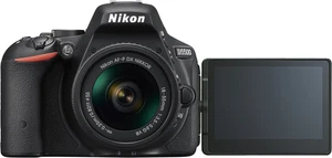 Nikon D5500 Digital SLR Camera Black (24.2 MP, AF-P 18-55mm VR Lens Kit) 3-Inch - Picture 1 of 7