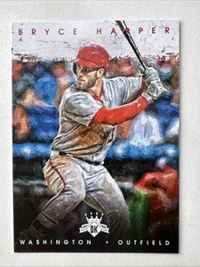 ⭐🦄 2016 Panini Diamond Kings #59 Bryce Harper Gray Jersey – Washington National - Picture 1 of 2