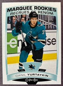 2019-20 O-Pee-Chee Update Marquee Rookies #620 Danil Yurtaykin San Jose Sharks - Picture 1 of 1