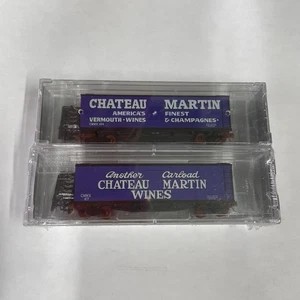 Micro Trains Chateau Martin Wines Spur N 2er-Pack #2 brandneu versiegelt lila USA - Bild 1 von 10