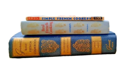 3Vtg French Cookbooks Gourmet's Basic French, Real French, Simple French Cooking - Image 1 of 4