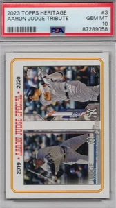 2023 Topps Heritage - Aaron Judge Tribute Aaron Judge #3 - Imagen 1 de 2