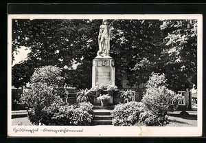 Hiddingsel, Kriegerdenkmal, Ansichtskarte - Picture 1 of 2